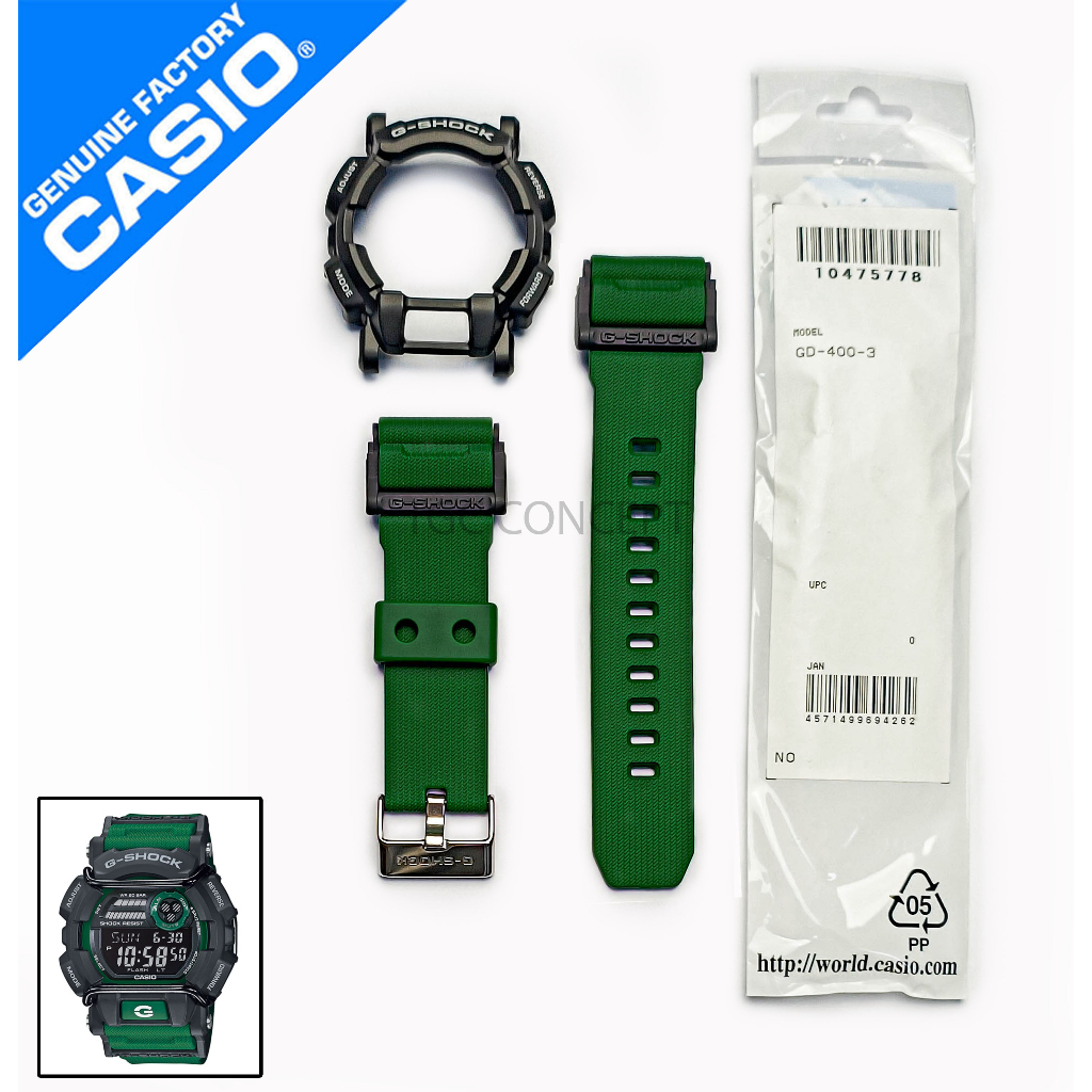 Casio gd 400 replacement band best sale