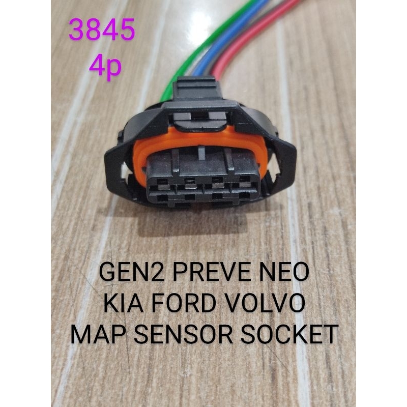 3845 GEN2 PREVE NEO KIA FORD VOLVO MAP SENSOR SOCKET | Shopee Malaysia