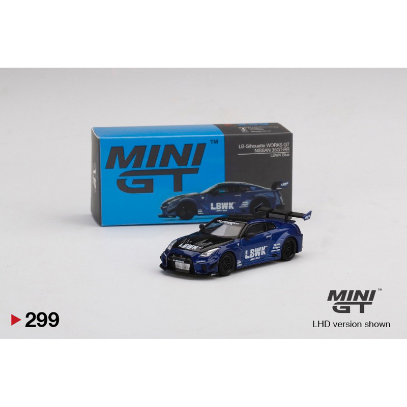 Mini GT LB-Silhouette WORKS GT NISSAN 35GT-RR Ver.2 LBWK Blue