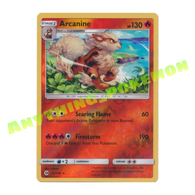 all arcanine pokemon cards Hisuian Arcanine 100/167 - Twilight Masquerade main image 1