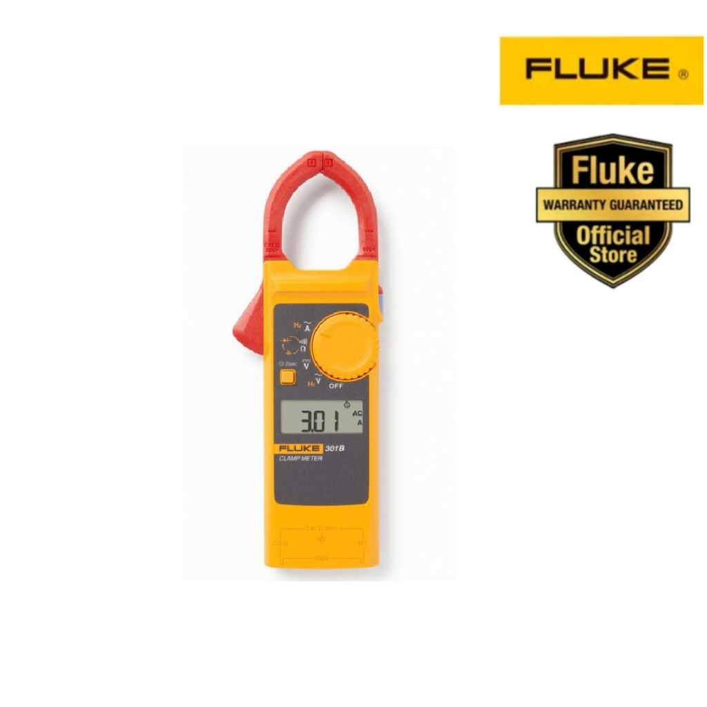 Fluke 301B AC Clamp Meter, 600A AC range | Shopee Malaysia