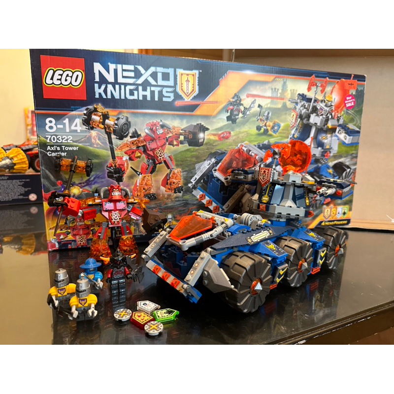 Lego Nexo Knight 70322 Axl’s Tower Carrier (preloved) | Shopee Malaysia