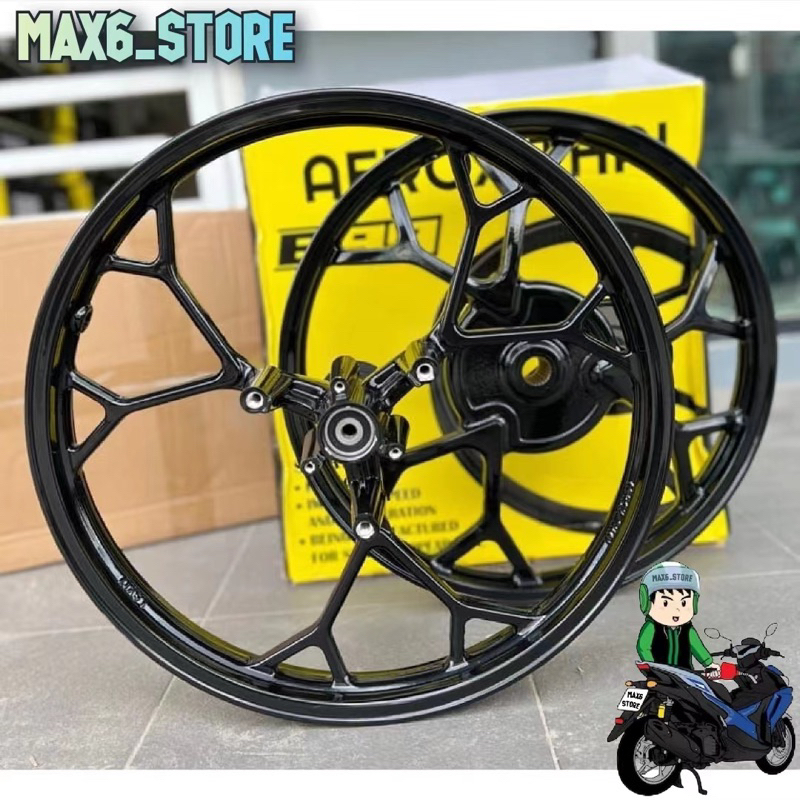 🇹🇭 YAMAHA NVX V1 V2 100% Original AEROX THAI Sport Rim 17inci Yamaha ...