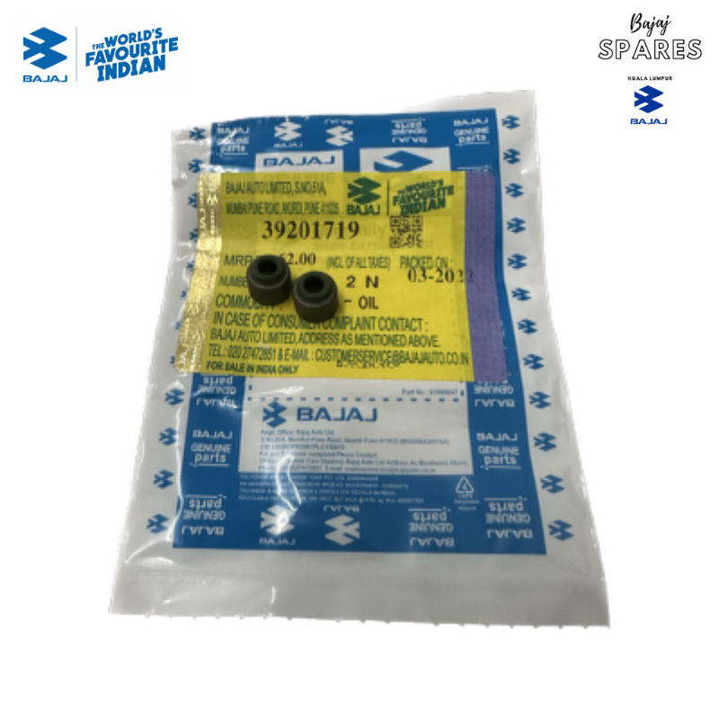 VALVE SEAL OIL NS200/RS200 | 2 PCS PULSAR BAJAJ / KTM DUKE/RC 200 / ...