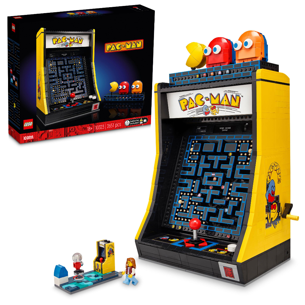 [BricksInBoots] LEGO Icons PAC-MAN Arcade (10323)(2651 Pieces) | Shopee ...