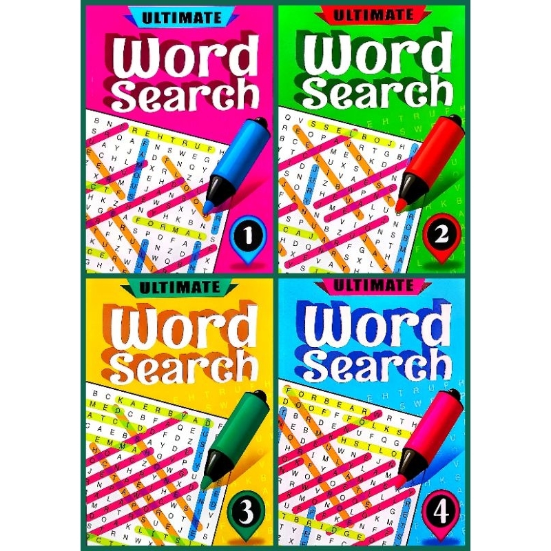 BUKU CARI KATA - ULTIMATE WORD SEARCH ( MIND TO MIND ) | Shopee Malaysia