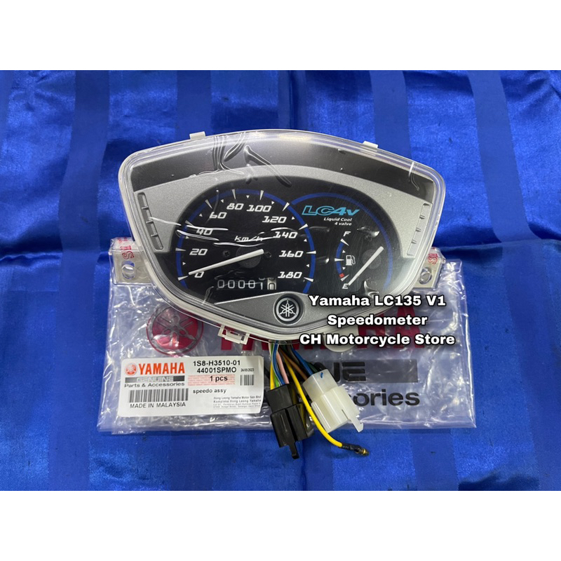 Original Yamaha LC135 V1 Vietnam Meter HLY Blue Brown Black Speedometer ...