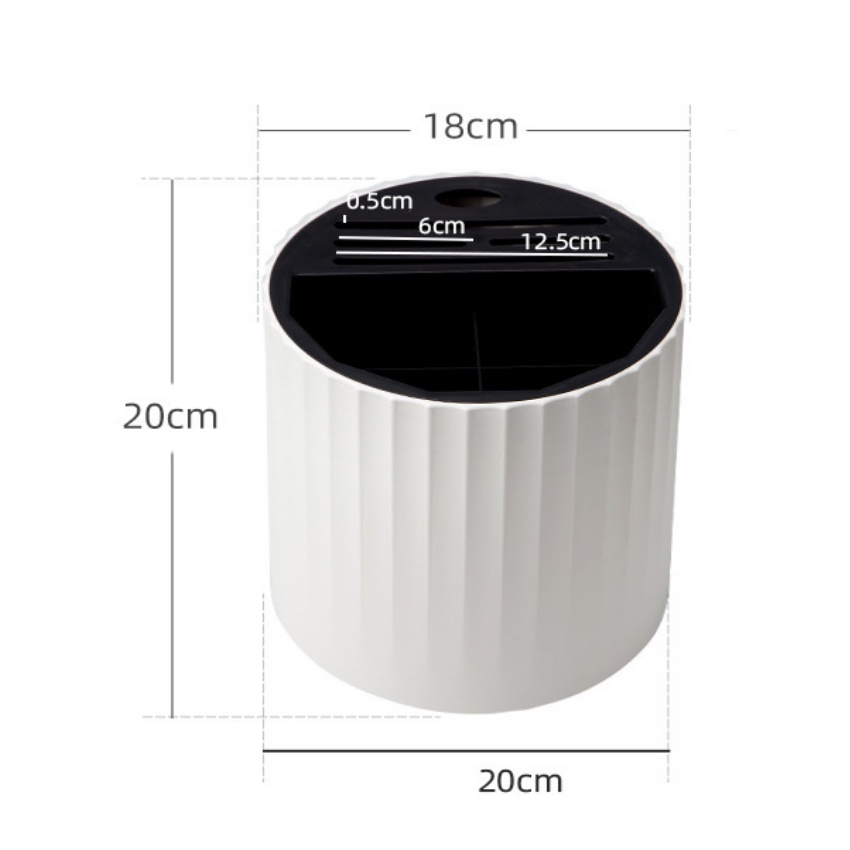 Cutlery Holder 360° Rotating Multifuntion Knife Chopstick Holder Spoon ...