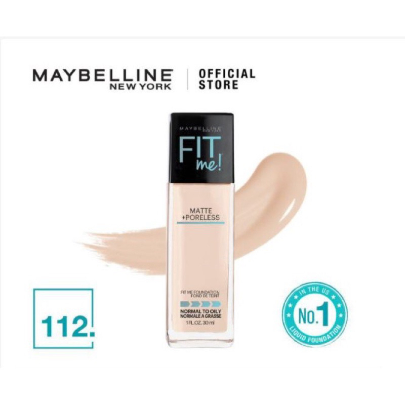 New fitme matte+pore less foundation with pump-pam(30ml) | Shopee Malaysia