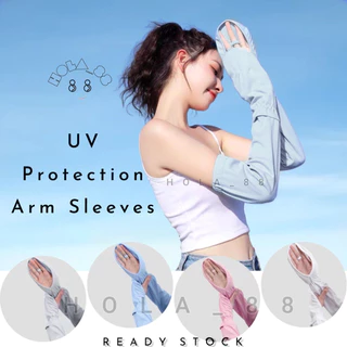 1PAIR Arm Sleeve Cycling Bike UV Protection Sleeves Riding Running UV  Sunscreen Arm Cover Bicycle Handsock Muslimah