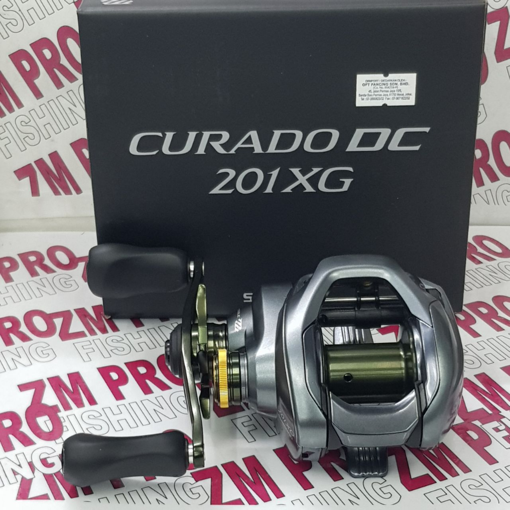 201xg fishing reel SHIMANO CURADO  With over 30 years under its belt as a work horse name for the tournament angler and weekend warrior alike Shimano Curado DC 201XG Reel