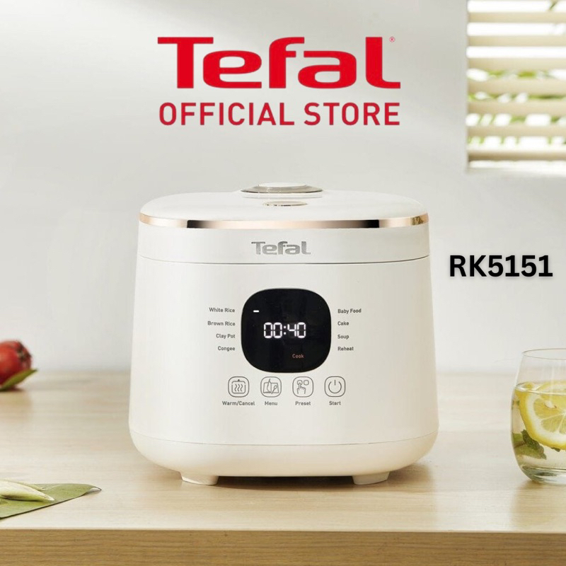 Tefal Mini Fuzzy Logic Rice Cooker RK5151 (4 cups)