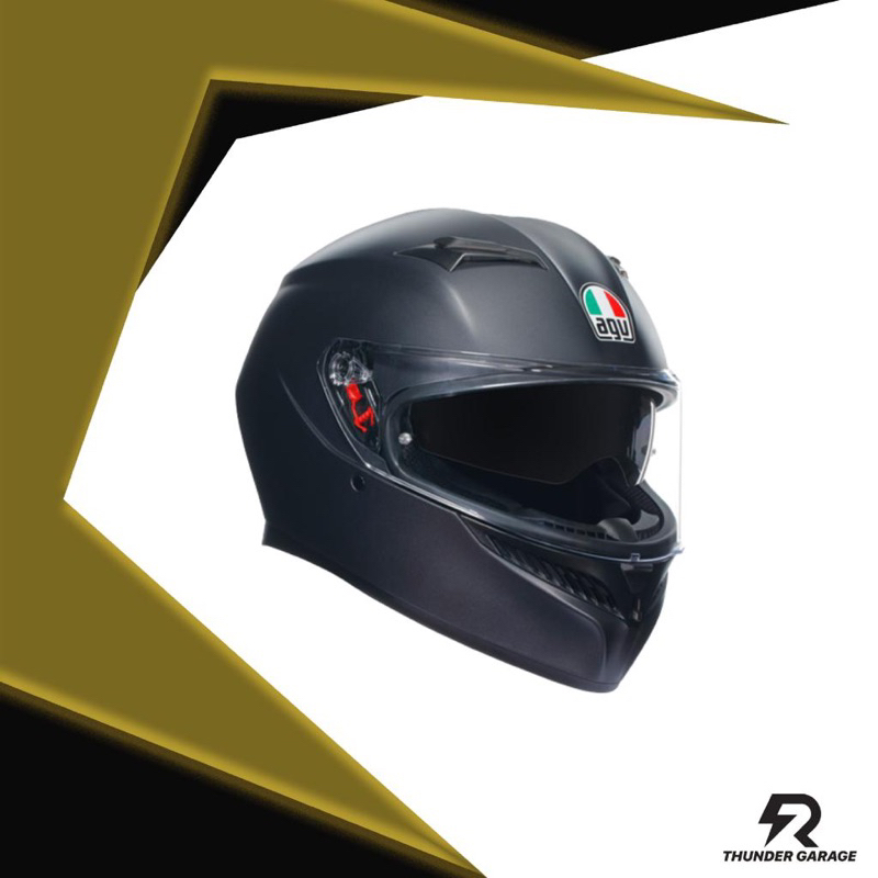 agv k3 malaysia Syth Helmet Matte Black/Yellow Fluo / M 3 is equipped with a Pinlock preparation that allows for clear visibility in various weather conditions AGV K3 Compound Helmet black/red