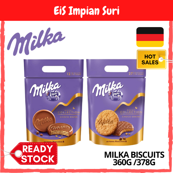 (Ready Stock!!) Milka Choco Grains Biscuit Collection 378g / Milka ...