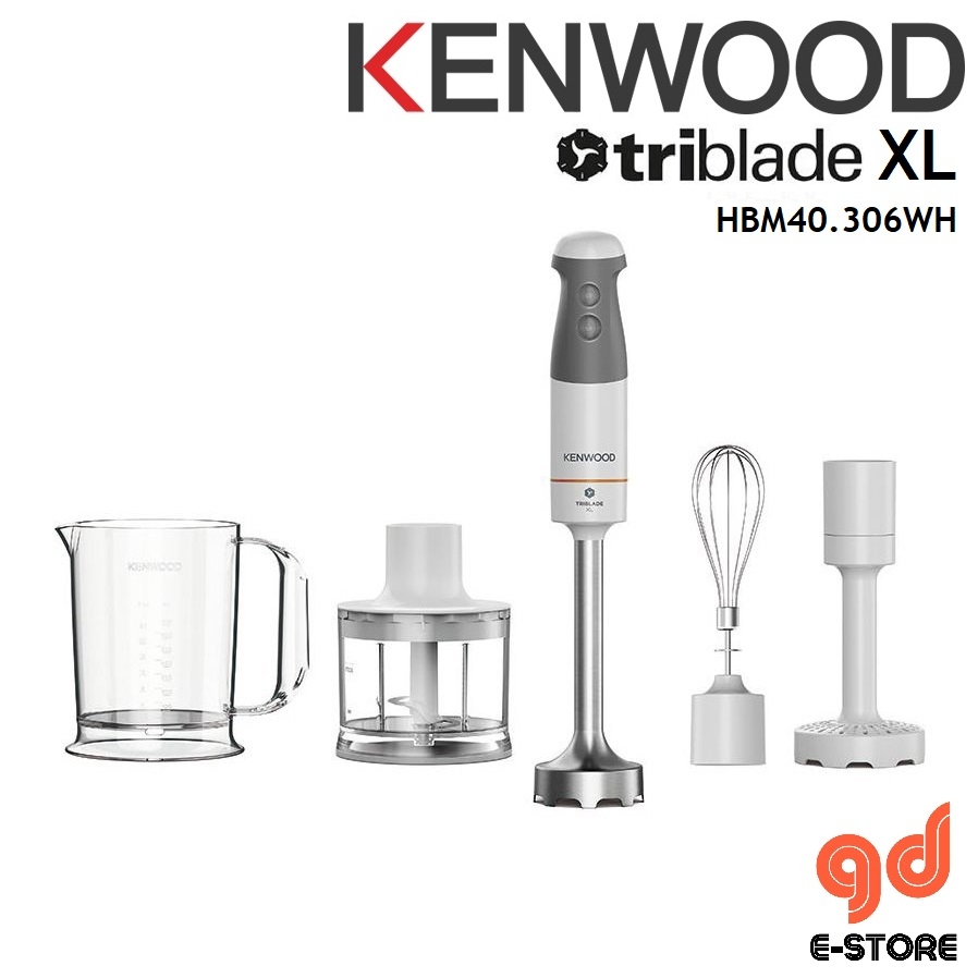 Kenwood Triblade XL HBM40.306WH Hand Blender HBM40306WH