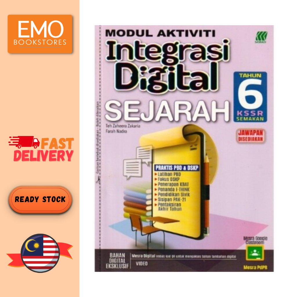 MODUL AKTIVITI INTEGRASI DIGITAL KSSR SEJARAH TAHUN 6 (ISBN ...