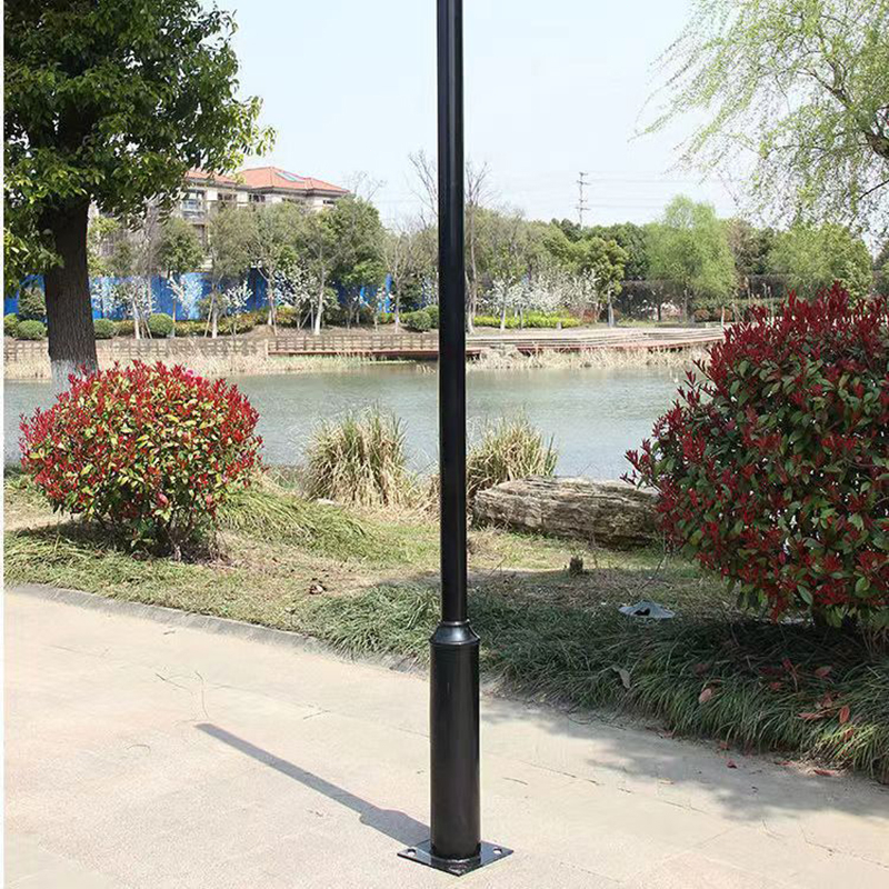 [Malaysia Stock] 3M Lamp Pole UFO Solar street light pole 4M Heavy Duty