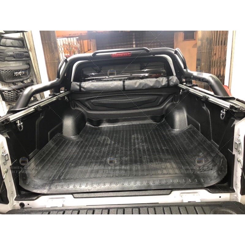 TOYOTA HILUX VIGO REVO ROCCO ROGUE 2009~2022 PARAMAT RUBBER TRUNK MAT ...