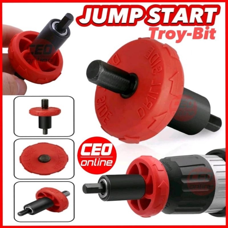 CEO 🇲🇾 Jump Start Electric Engine Easy Starter Drill Bit Adapter For