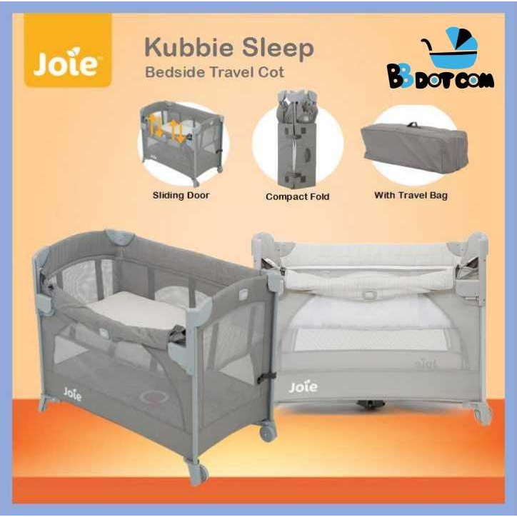 Joie kubbie sleep bedside travel outlet cot