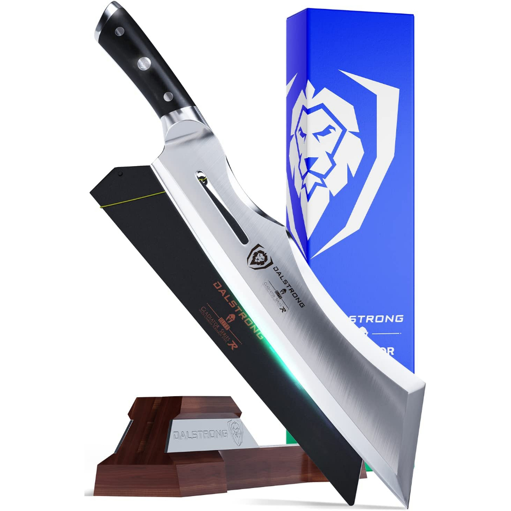 Dalstrong Heavy Duty Butcher Breaking Knife 14 inch Cleaver Knife