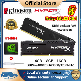 Kingston HyperX FURY Beast DDR4 2400/2666/3200/3600 Mhz Desktop RAM  (4GB/8GB/16GB)