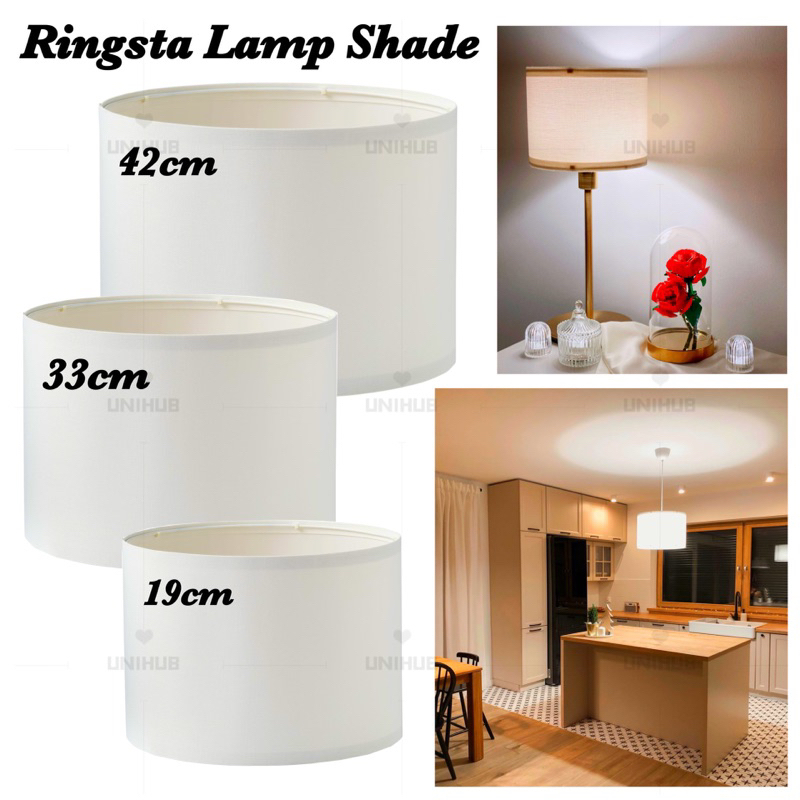 RINGSTA Lamp shade - white 33 cm (13 )