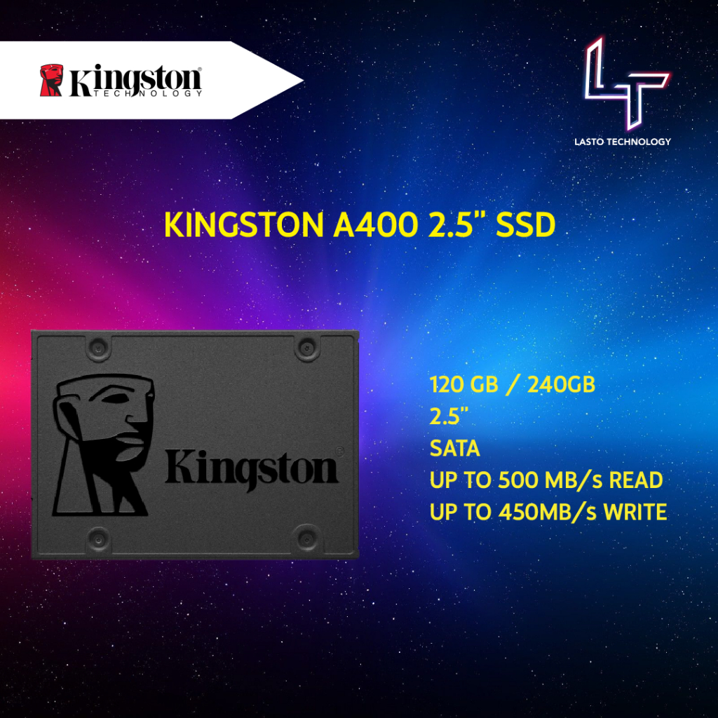 Kingston SSD A400 120GB /240GB | Shopee Malaysia