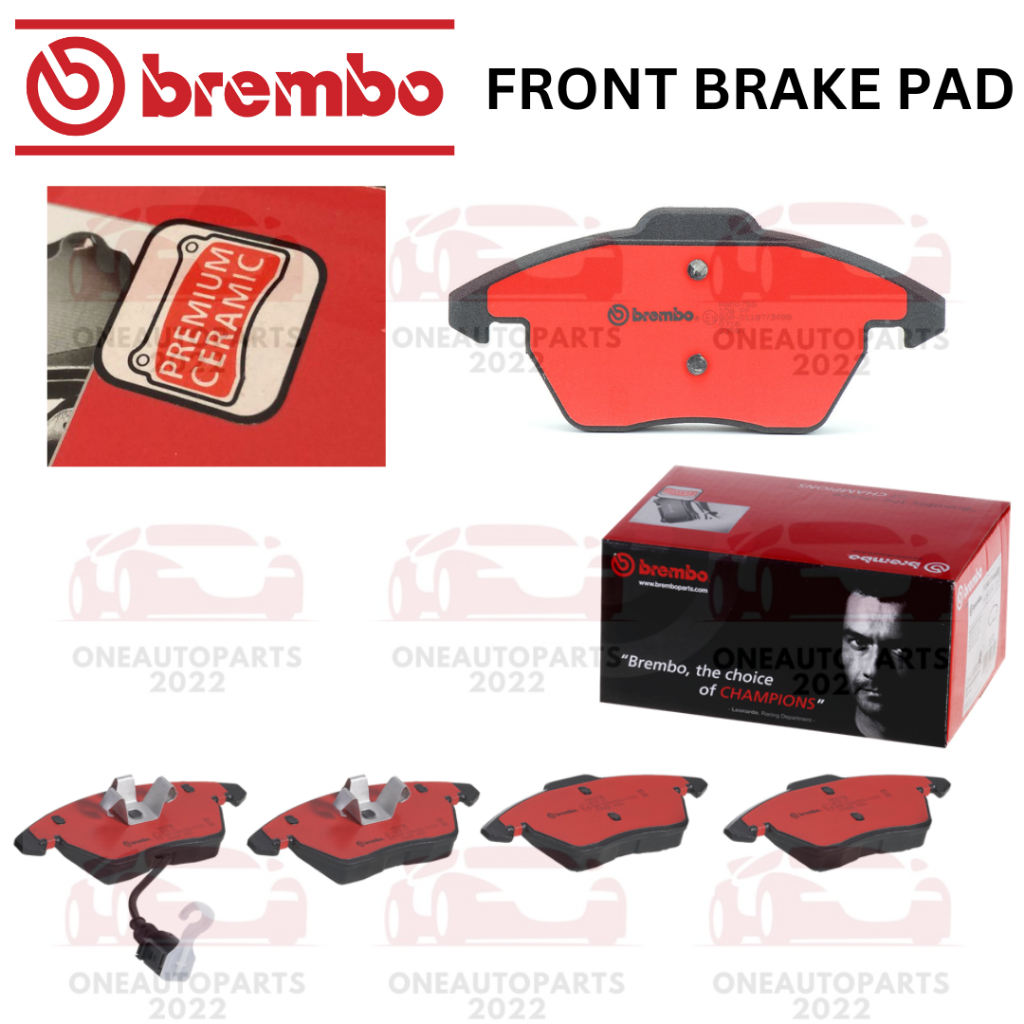 Hawk Street 5.0 Front Brake Pad Brembo 03-06 Evo / 04-14 STI / 09-10 Evo / 09-10 Genesis / 04-08 TL