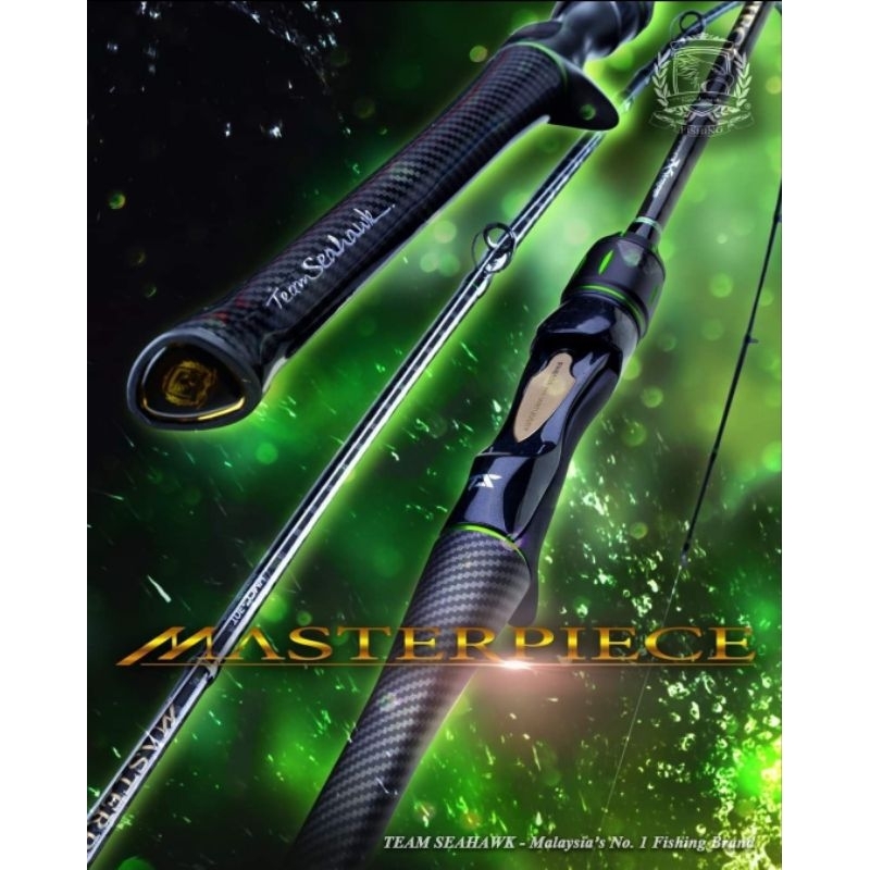 SEAHAWK MASTERPIECE SPINNING / BAITCASTING ROD | Shopee Malaysia