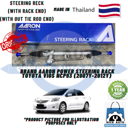 TOYOTA VIOS NCP93 (2007Y~2012Y~) POWER STEERING GEAR RACK -BRAND 100% ...