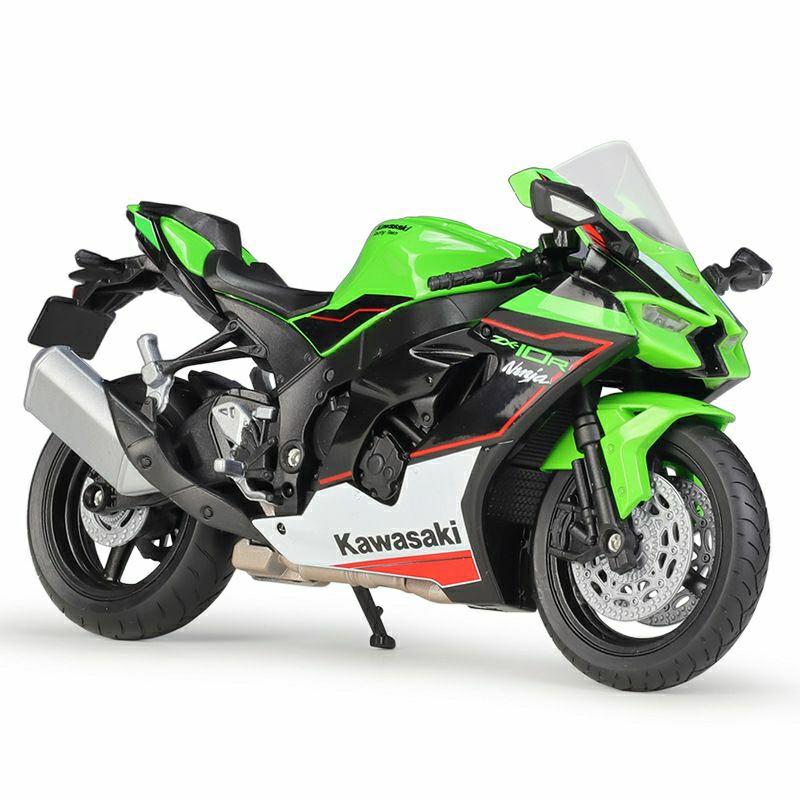 Kawasaki Ninja ZX-10R Bike Motor 1/12 Welly Superbike | Shopee 