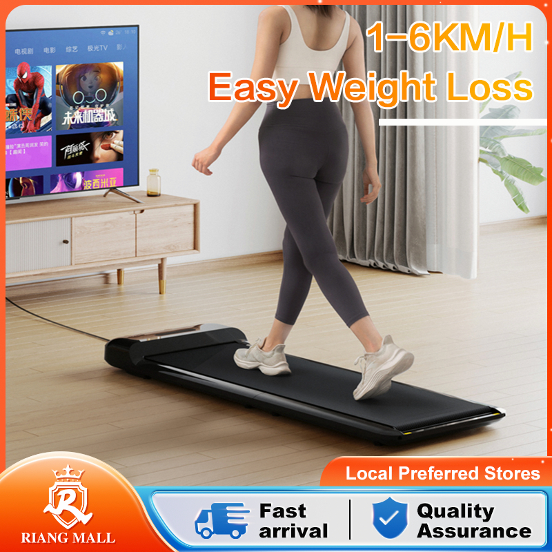 Fitness Treadmill Walking Pad Foldable Treadmill 2 In 1 Walking Running