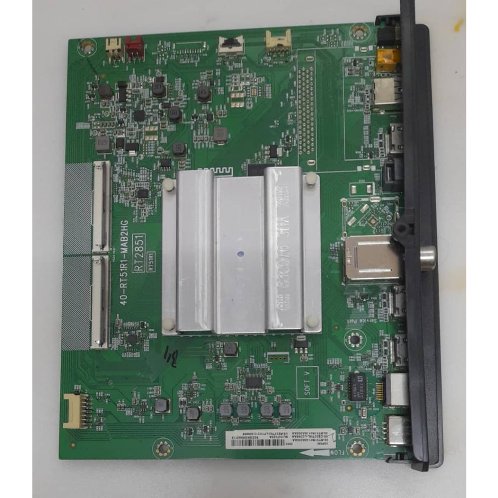 (C052) TCL 55P8M Mainboard, Powerboard, LVDS, Button, Sensor, Cable