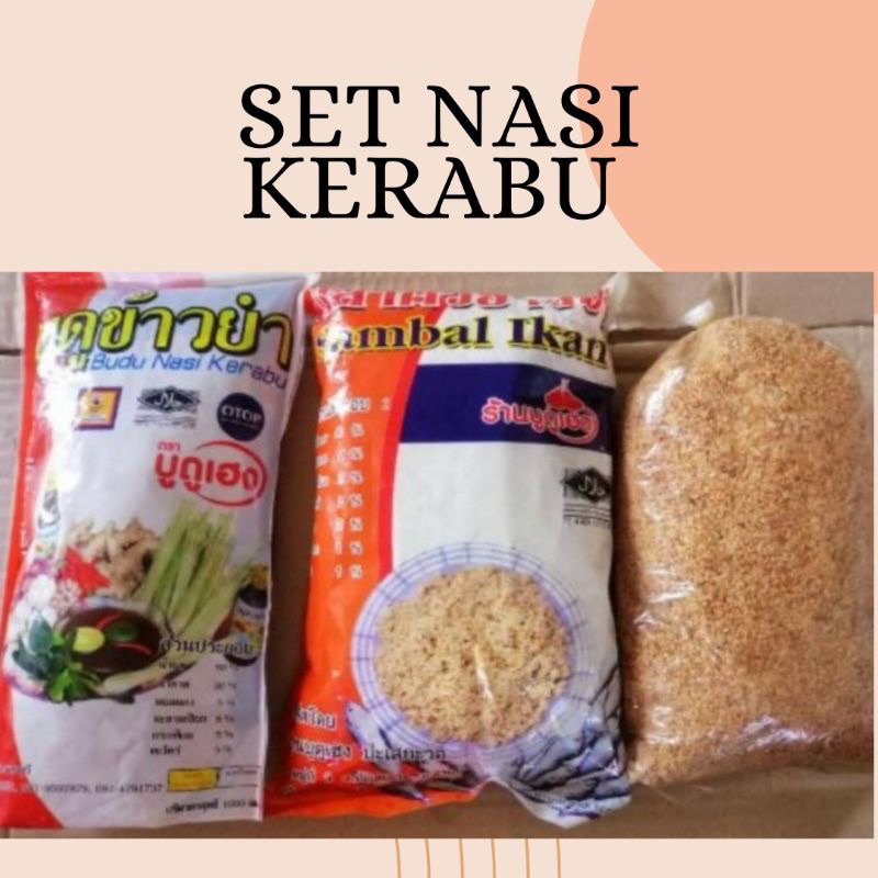 Set Lengkap Nasi Kerabu Thailand free Pewarna | Shopee Malaysia