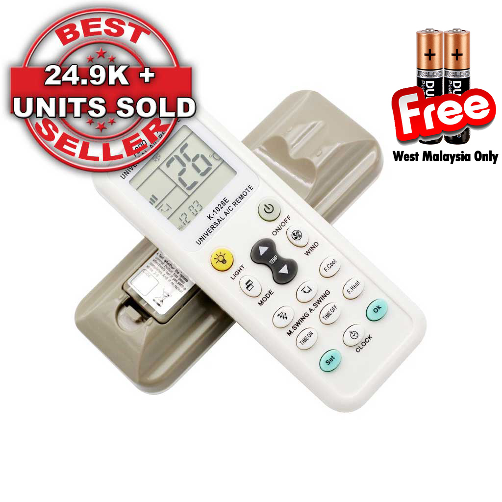 Free Battery Universal Aircond Remote Control All Brand/Model Supported