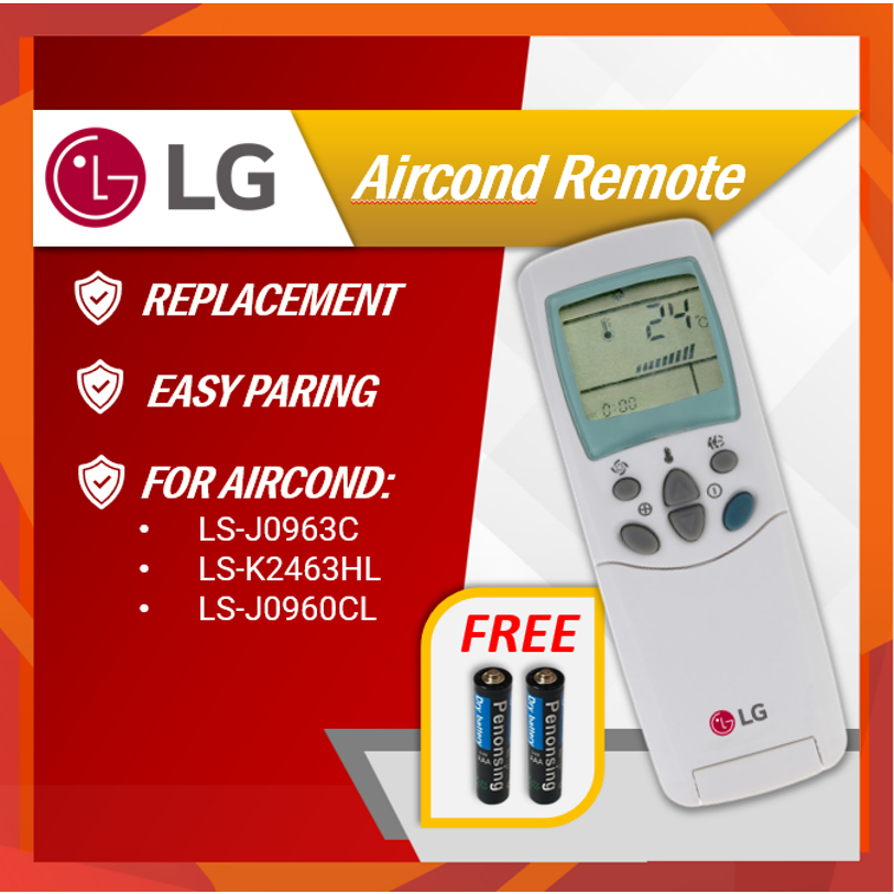 LG Aircond Remote Universal KTLG1 Alat Kawalan Jauh Penghawa Dingin