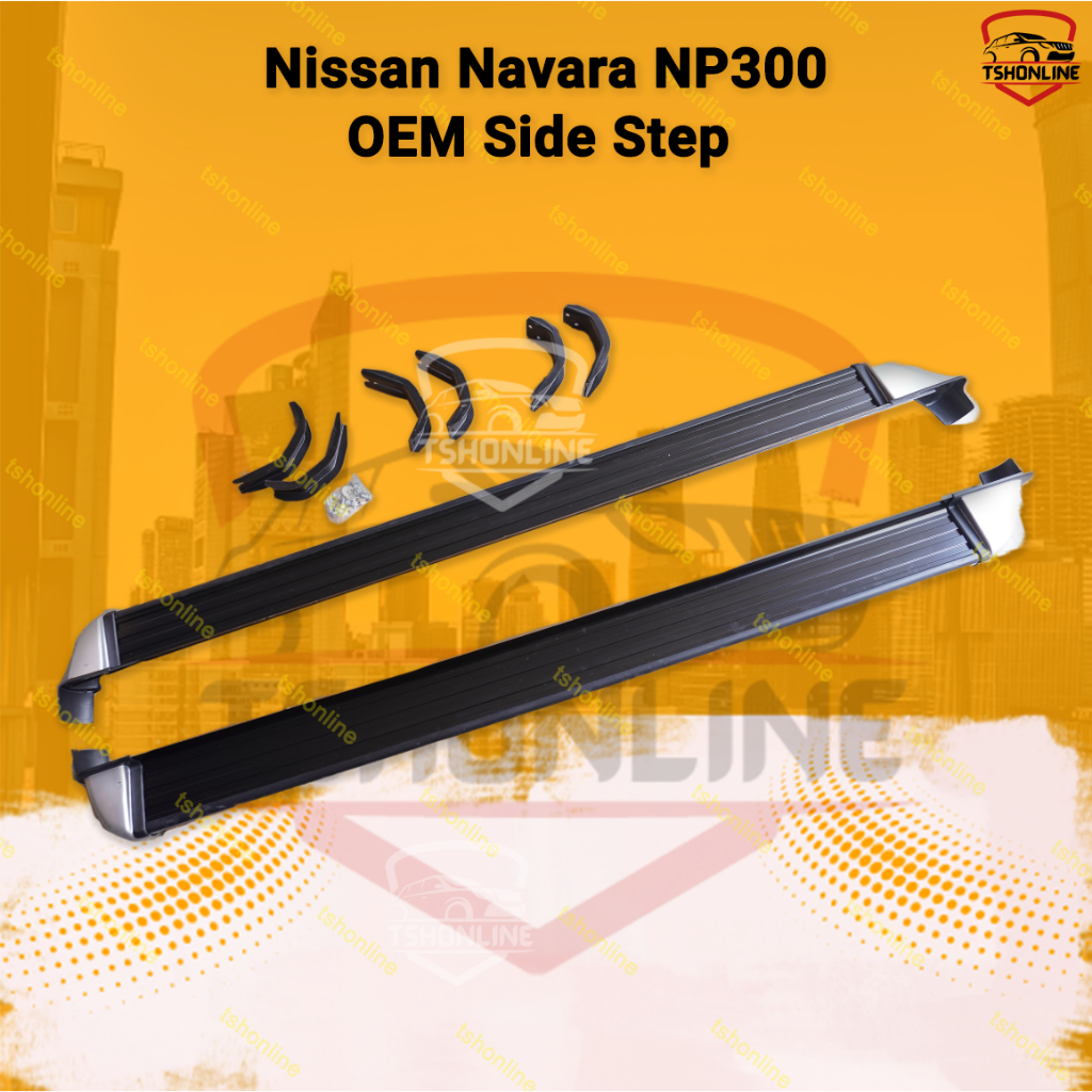 Nissan Navara NP300 Side Step Running Board 2015-2020 OEM Design ...