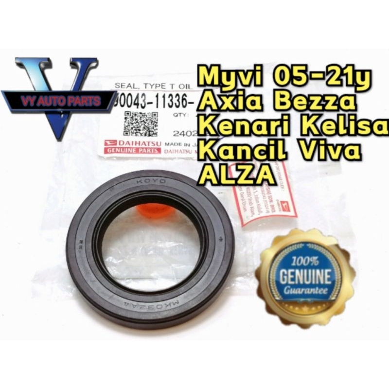 Original Auto Converter Oil Seal Perodua Myvi Axia Bezza Kancil Kelisa