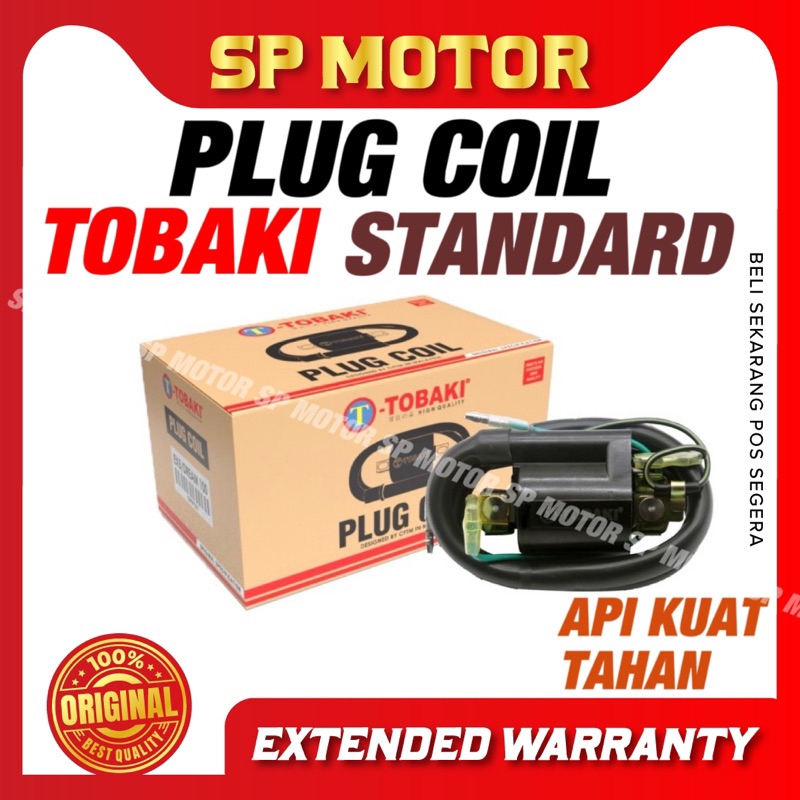 TOBAKI PLUG COIL PLUG KOIL BODY KOI WAVE110 WAVE 110 DX WAVE100 WAVE125 ...