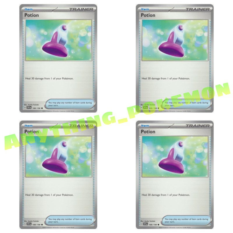 pokemon cards opening POKEMON Sun & Moon Card POTION - 127/149 - REVERSE HOLO main image 0