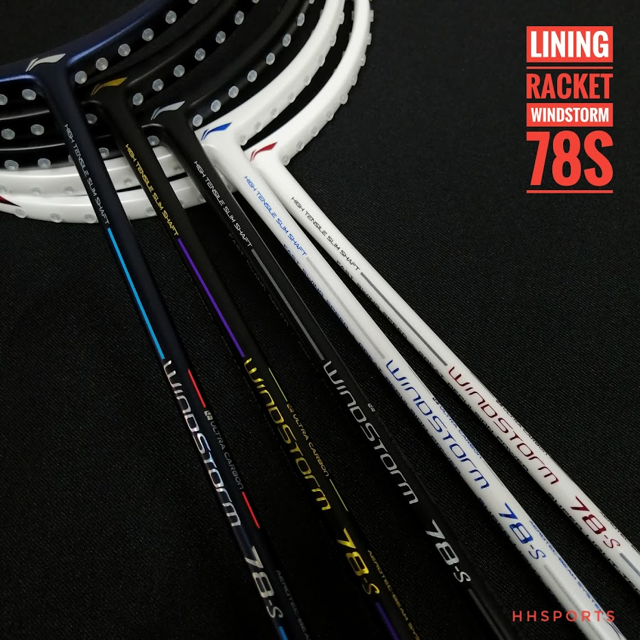 Li-Ning Racket Windstorm 78s ( Original ) Super Light/ Head Heavy ...