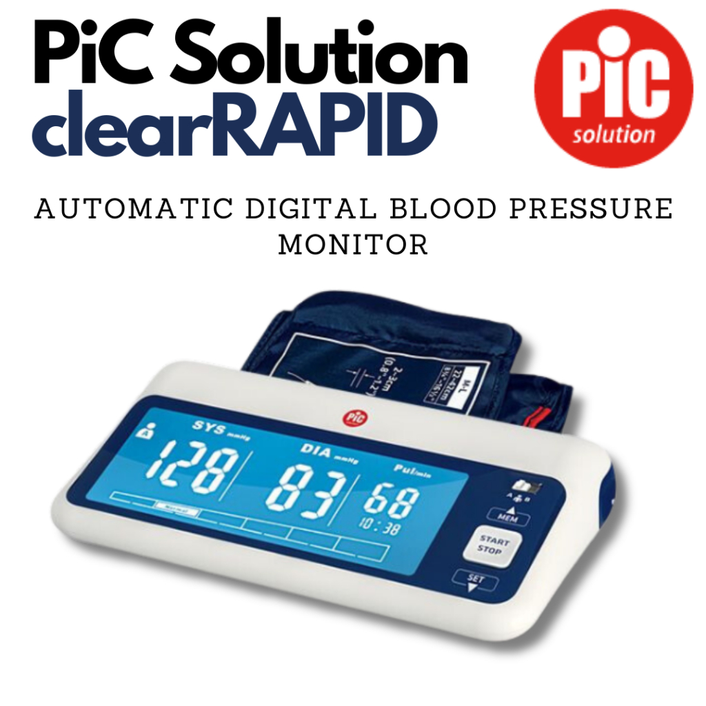 PIC SOLUTION Clear Rapid Blood Pressure Monitor | Shopee Malaysia