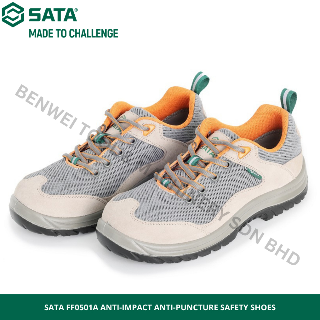 SATA FF0501A ANTIIMPACT ANTIPUNCTURE SAFETY SHOES / STEEL TOE WORKING