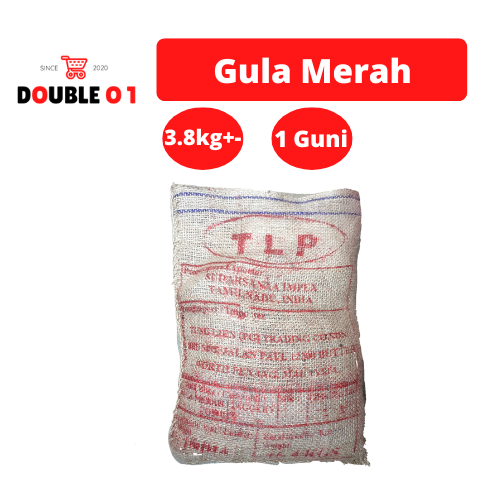 DOUBLE O 1 Gula Merah India 黑糖 Brown Sugar Jaggery Powder (3.8kg ...