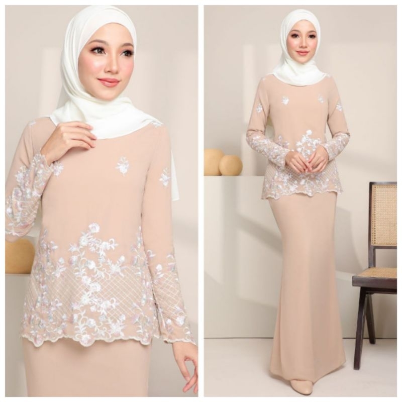 Reanne Kurung Sulam Moden 802 Kurung Moden Reanne Sulam Kurung