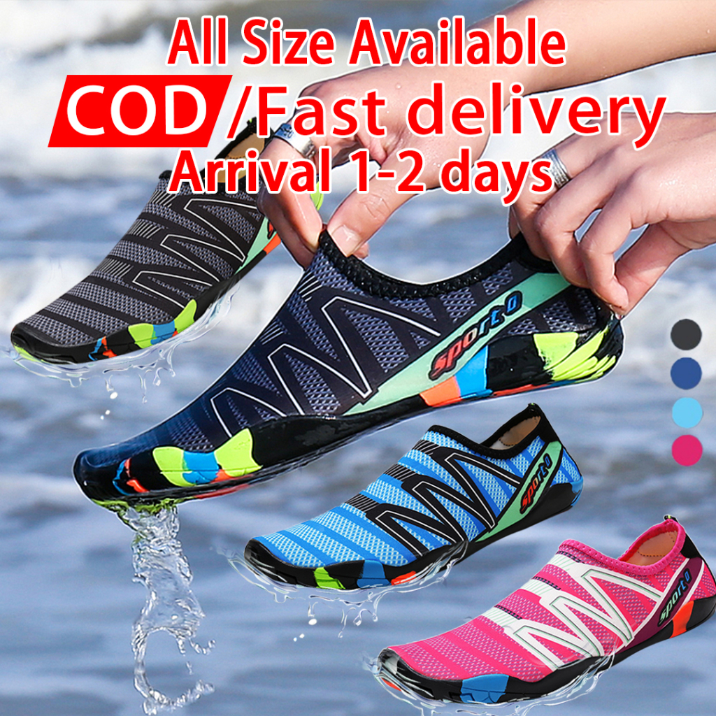 Lightweight Water Shoes Women Men Quick-Drying Beach Walking Sneakers  Swimming Aqua Shoes Soft Flat Yoga Footwear size36-49