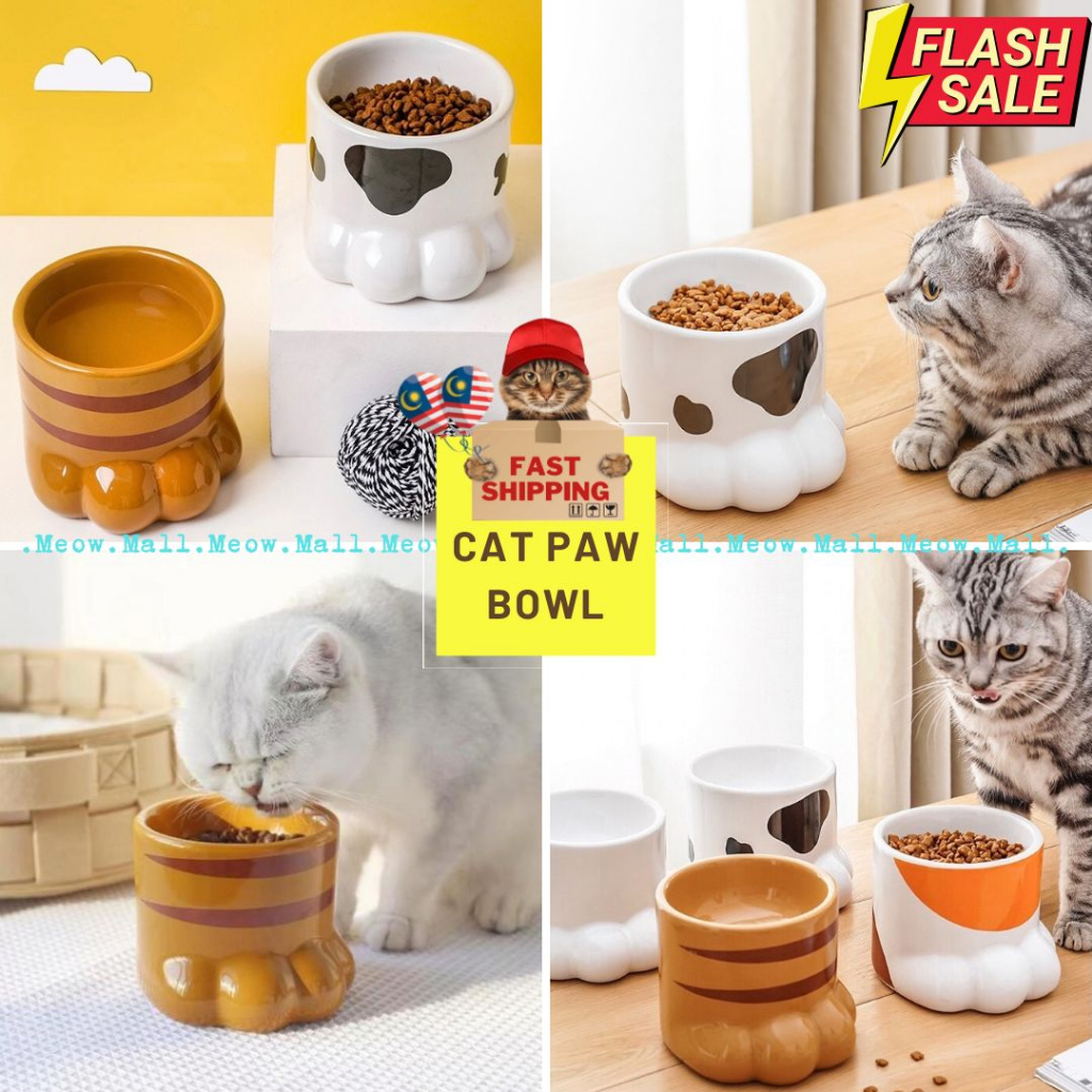 Cat food bowl sensor lid clearance opener