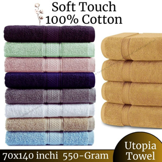 Utopia Towels -12 Kitchen Towels Set - 38 x 64 cm - 100% Ring Spun Cotton  Super