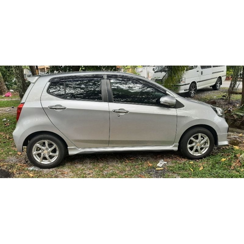 Perodua Bezza Axia Side Skirts Original Perodua Baru Dan Siap Cat Shopee Malaysia